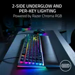 Teclado Gamer Razer BlackWidow V4 con Switch Verde Mecánico RGB