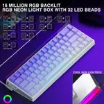Teclado Gaming AULA HERO 68 HE 60% cableado con retroiluminación RGB