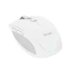 Mouse inalambrico recargable Trust Ozaa compact - Blanco