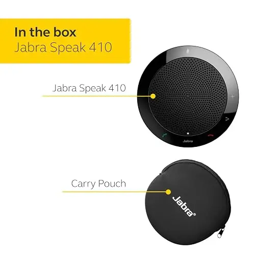 Jabra Speak 410 Corded Speakerphone for