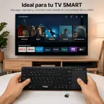 Teclado Inalámbrico Touchpad K601 2.4GHz Pilas AAA