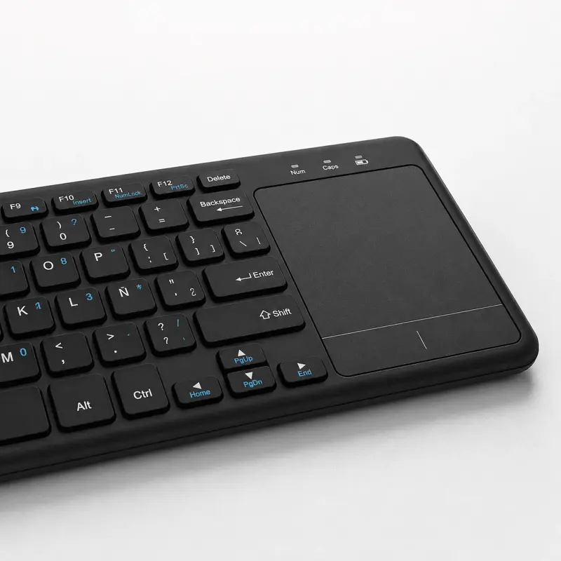Teclado Inalámbrico Touchpad K601 2.4GHz Pilas AAA