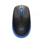 Mouse Inalámbrico Logitech M190 Azul Y Negro