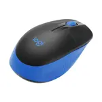 Mouse Inalámbrico Logitech M190 Azul Y Negro