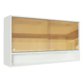 Alacena  Glamy 2 Puertas Corredizas De Vidrio 120 Cm