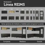 Alacena 1 puerta Rebatible Madesa Reims 70 Cm