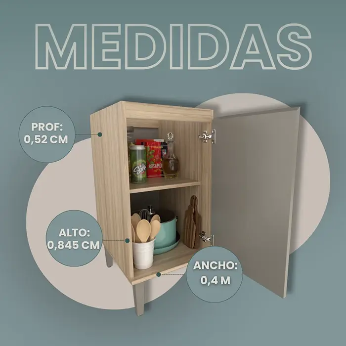 BAJOMESADA 0.40 MTS 85001 CCG TABLES