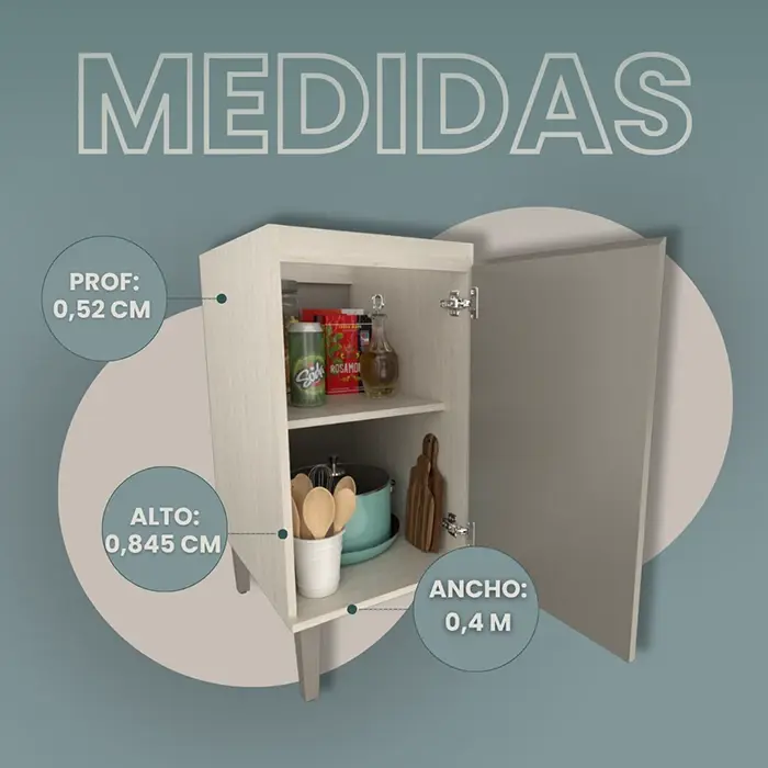 BAJOMESADA 0.40 MTS 85001 CPG TABLES
