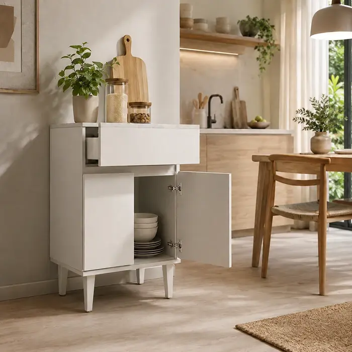 BAJOMESADA 0.60 2PTAS 85002 BL TABLES