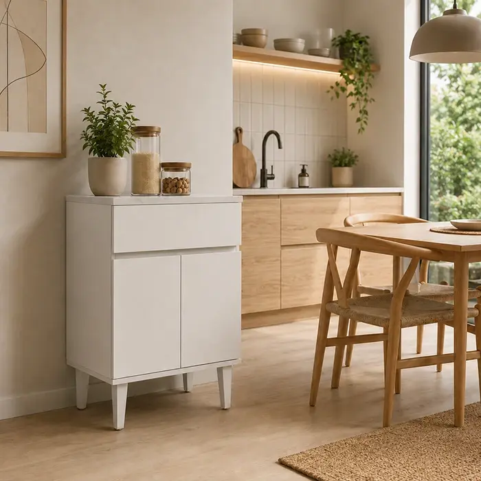 BAJOMESADA 0.60 2PTAS 85002 BL TABLES