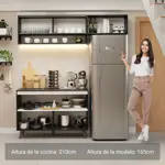 Combo De Cocina Completo Modular Madesa Reims 190cm