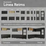 Combo De Cocina Completo Modular Madesa Reims 190cm