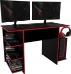 ESCRITORIO GAMER DGA01 NE/RO DELOS
