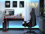ESCRITORIO GAMER PC 3047-NFR TABLES