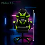 Silla Gamer C/apoyapiés Novohome Ergonómica Cuero Sintético
