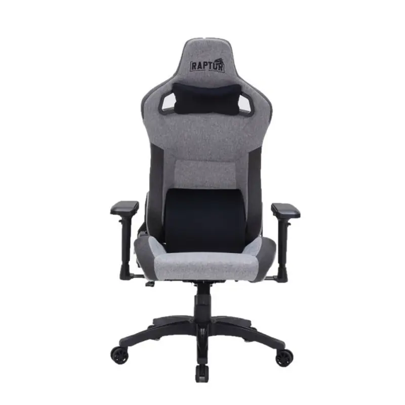 Silla Gamer Raptor R20 Tela Gris
