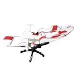 Silla Gamer River Plate Con Apoya Pies Producto Oficial