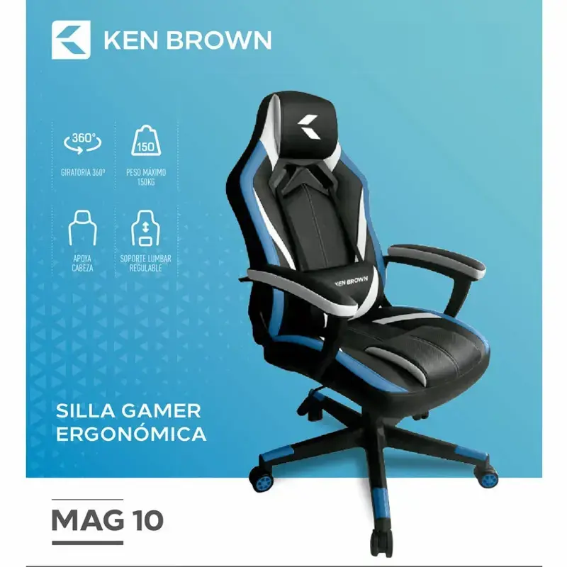 Silla Gamer Ken Brown MAG 10