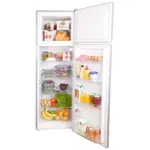 Heladera con Freezer TFK-HD300 296L - Eficiencia A, Estantes Vidrio, Plateada