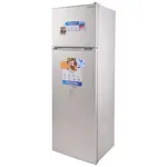 Heladera con Freezer TFK-HD300 296L - Eficiencia A, Estantes Vidrio, Plateada