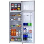 Heladera con Freezer TFK-HD300D - 296L, Clase A, Dispenser, Plata