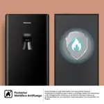 Heladera Single Door 177L Negra Hisense RL230WB4AU