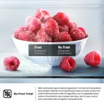 Heladera Hisense 267L Top Mount No Frost Color Blanca RT3N250NAW