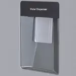 Heladera No Frost Philco con Dispenser 333 Litros Acero Inox PHNT367XD