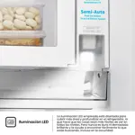 Heladera Single Door Hisense Dispenser 177L Silver RL230WL4AU