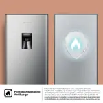 Heladera Single Door Hisense Dispenser 177L Silver RL230WL4AU