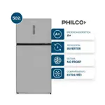 Heladera Philco Top Mount No Frost Inverter 502l Neta - Phnt504xi