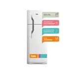 Heladera con freezer Gafa HGF368AFB Blanca 330lts