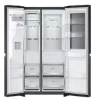 Heladera LG Inverter Sbs Gs77sxtc 768l Instaview Dispenser