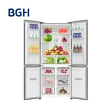 Heladera BGH Multidoor No Frost Dual Inverter Dark Inox 402L