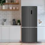 Heladera BGH Multidoor No Frost Dual Inverter Dark Inox 402L