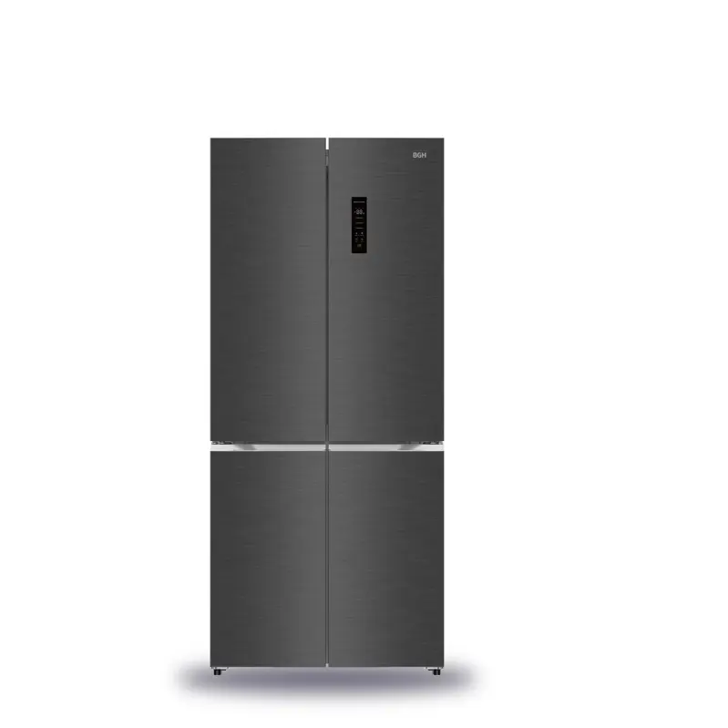 Heladera BGH Multidoor No Frost Dual Inverter Dark Inox 402L