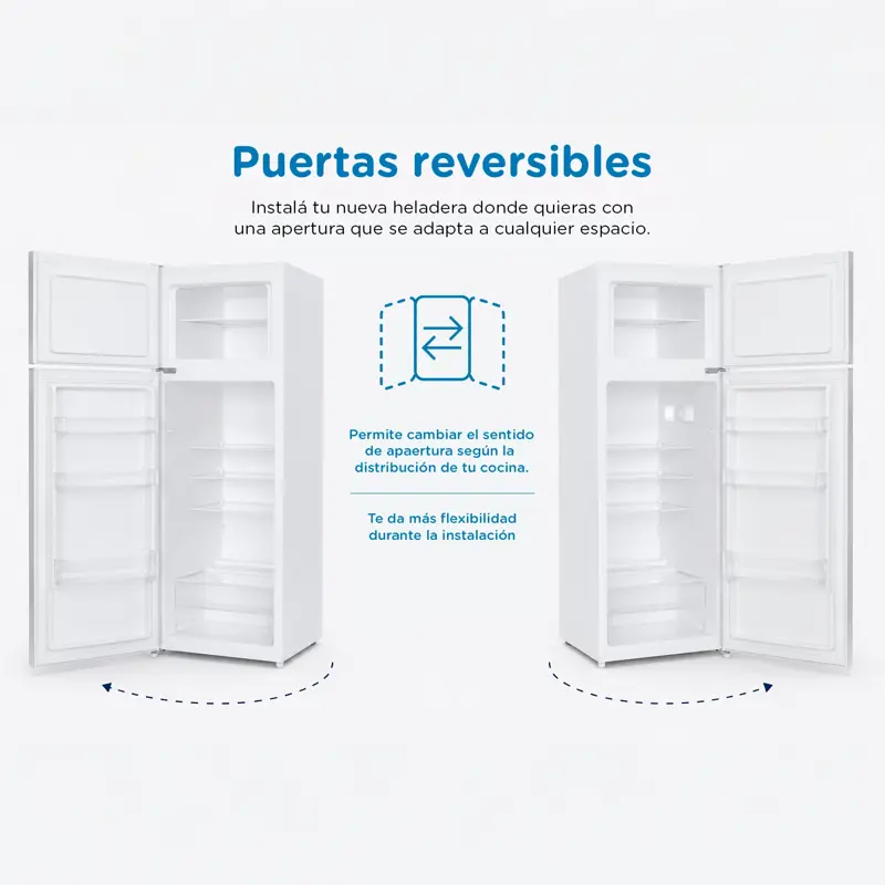 Heladera Smartlife Cycle Defrost RFH220WH 206 L