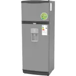 Heladera Con Freezer CONQUEROR 329 Litros Con Dispenser Plata 2F-1600PDa