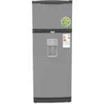 Heladera Con Freezer CONQUEROR 329 Litros Con Dispenser Plata 2F-1600PDa