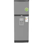 Heladera CONQUEROR 364 Litros Con Dispenser Plata 2F-1800PDa