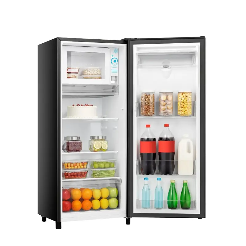 Heladera Negra Heladera Black 230L Single Door con Congelador - HISENSE HELADERA CON ...