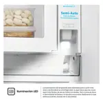 heladera hisense single door 177 l dispenser de agua rl230wb color negro