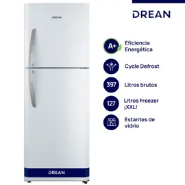 Heladera Con Freezer Cíclica 397 L ...