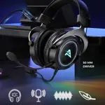 Headset gamer Aimzone Negro micrófono desmontable AZ709