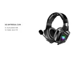 Auriculares Gamer Onikuma K8 Micrófono y Luz RGB LED