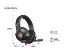 Auriculares Gamer Onikuma K19 con Luz RBG LED