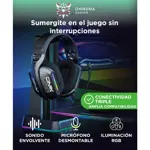 Auriculares Gamer Onikuma GT808 RGB Micrófono PS5 Xbox PC