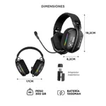 Auriculares Gamer Onikuma GT808 RGB Micrófono PS5 Xbox PC
