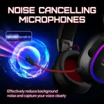 Auriculares inalámbricos para juegos OXS Storm G2 7.1 Surround Sound