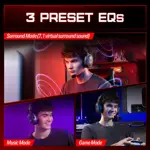 Auriculares inalámbricos para juegos OXS Storm G2 7.1 Surround Sound